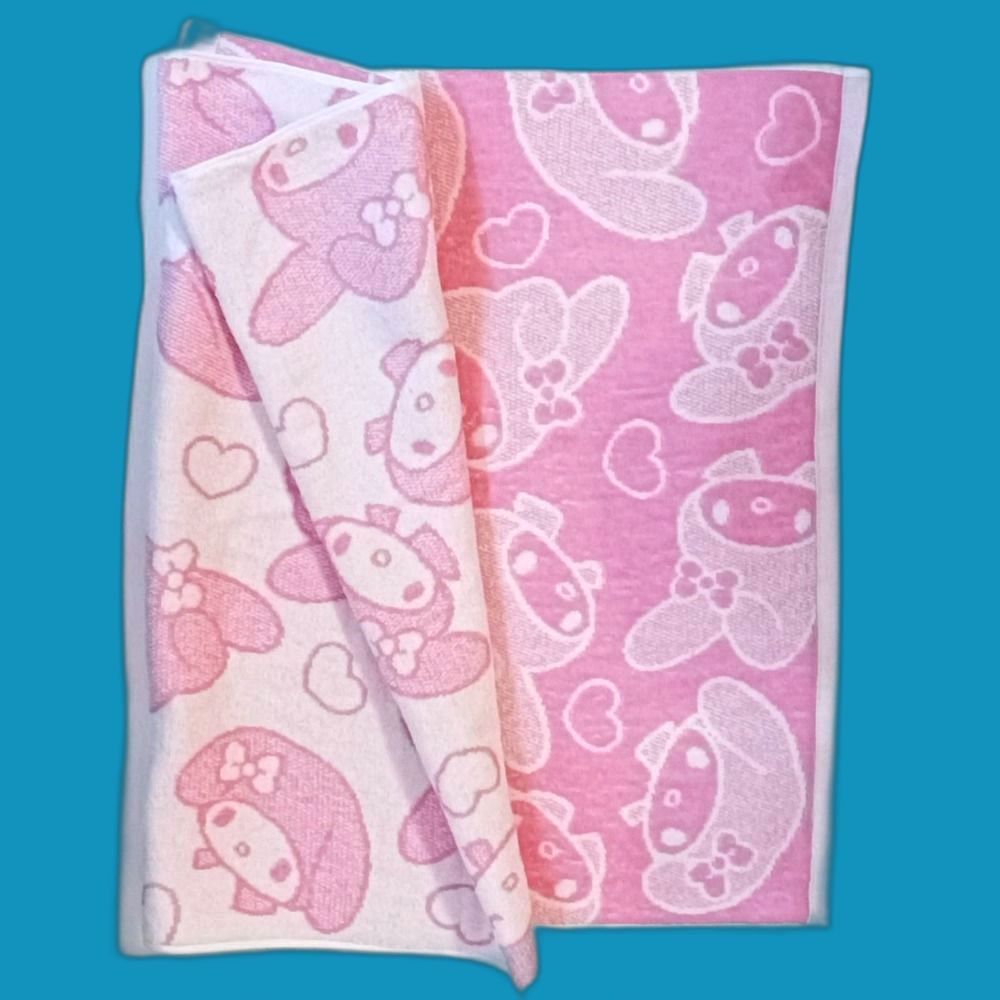 My melody sanrio bath towel